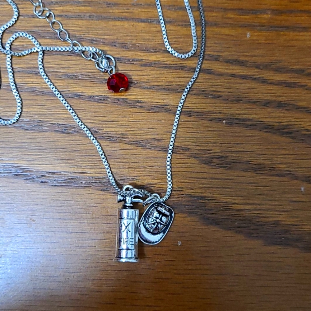 Fire Fighter Necklace